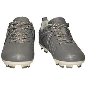 DSG Youth Baseball Cleats Size 10K Gray Molded Rubber Studs New